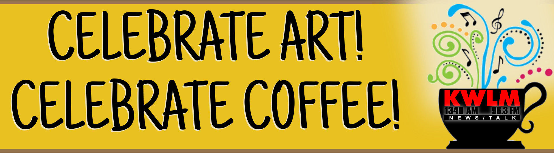 Celebrate Art Celebrate Coffee Header